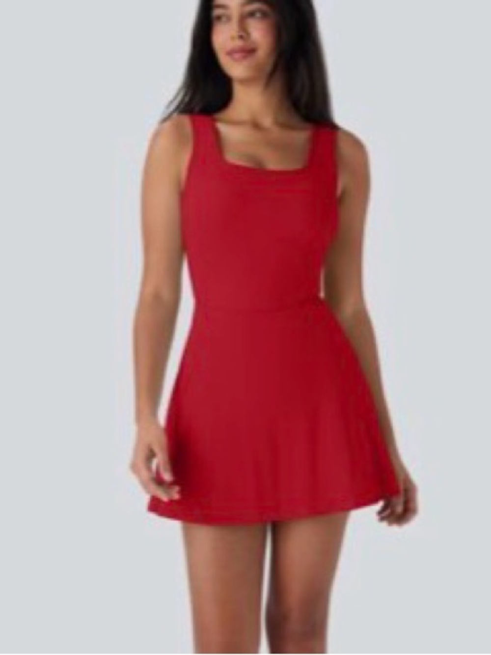 NWT Halara easy-peezy u neck dress